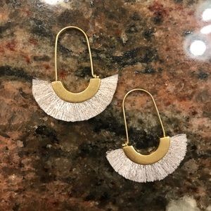 **BRAND NEW MADEWELL TASSEL EARRINGS**